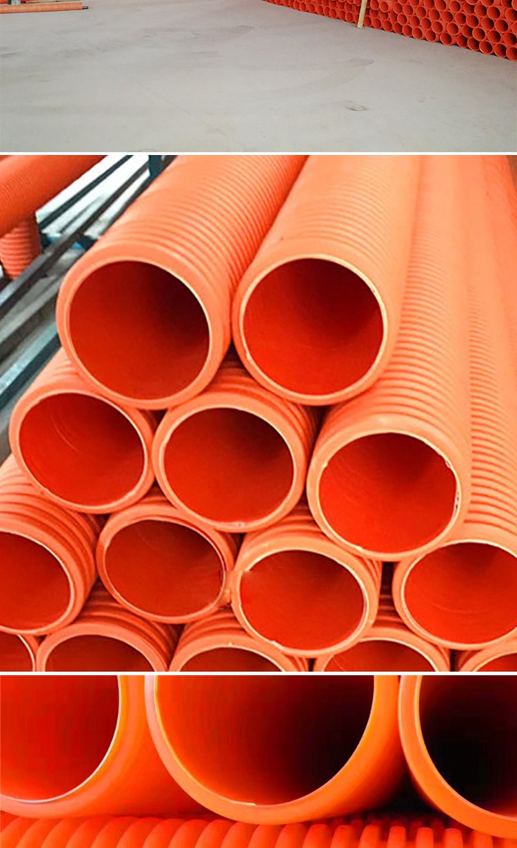 HPPm方形电力双壁波纹管 高效电缆保护与穿线解决方案